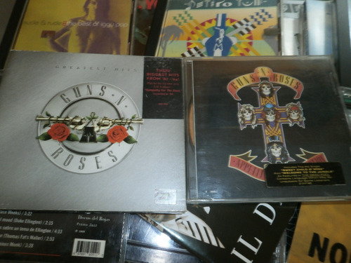 Lote Guns N' Roses Appetite For Destructions Cd + Hits