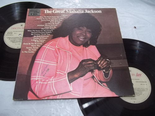 Lp Vinil Duplo - The Great Mahalia Jackson 