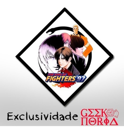 Placa Criativa Decorativa Game The King Of Fighters - Kof