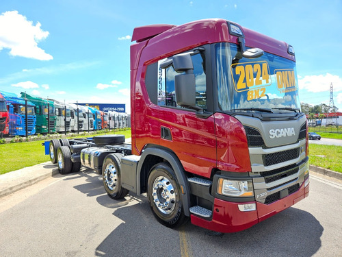 Scania P 320 8x2 Ano 2024 Bi Truck Zero Km A Pronta Entrega 