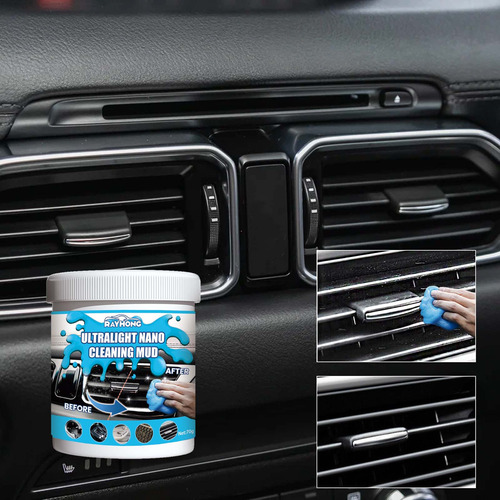 Coche De Limpieza E Home Con Adhesivo Suave. La Salida Del C