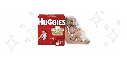 Huggies Pequeños Snugglers Pañales Para Bebe, Tamaño Recien 