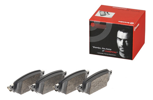 Balatas Bajos Metales Traseras Mazda Cx-3 19/20 Brembo