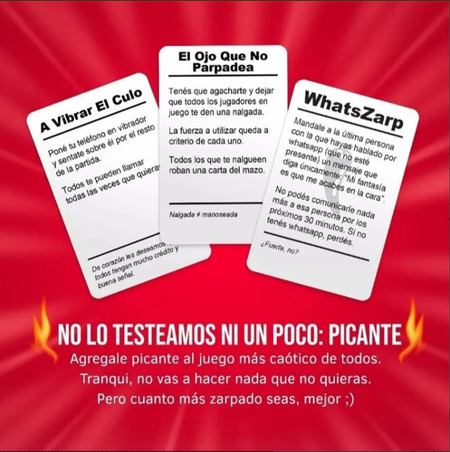 Imagen 2 de 5 de No Lo Testeamos Ni Un Poco Picante - Juego De Mesa - Kirkor