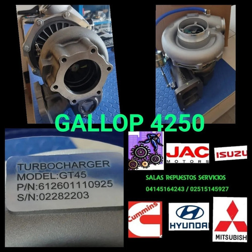 Turbo Jac Gallop 4250 Weichai