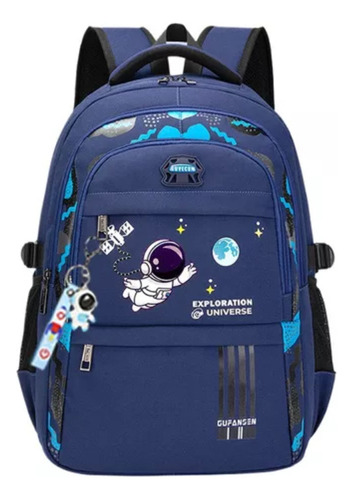 Nueva Mochila Ortopédica Para Niños, Astronauta, Impermeable