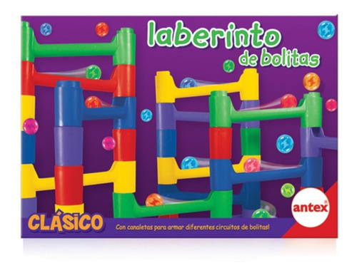 Laberinto De Bolitas Clasico Juego De Mesa Antex