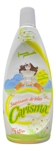 Pack 2x Suavizante De Telas Ropa Lavandería Carisma 1 Litro