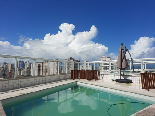 Imagem 1 de 14 de Amj156 Apartamento 2 Dormitórios - 100 Mts Praia- Caiçara -