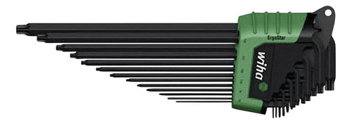 Wiha Torx Magicspring Key Set En Ergostar Halter366r Hz13