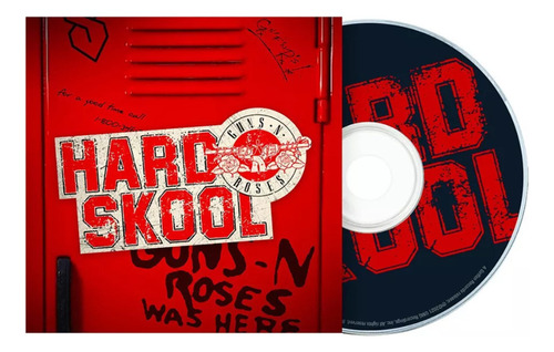 Cd Hard Rock Guns N' Roses - Hard Skool Single Digifile
