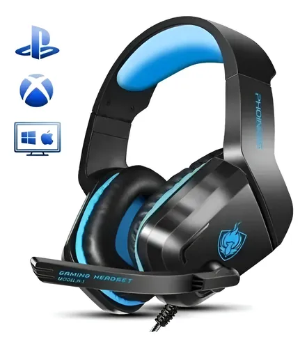 Audífonos Gamer H1 Compatible Ps4 Xbox Notebook Pc