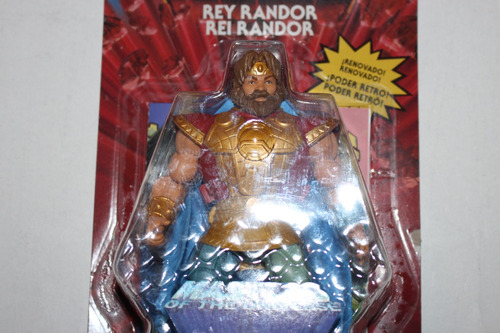 2023 King Randor Masters Of The Universe 200x Origins Motu (Usado)