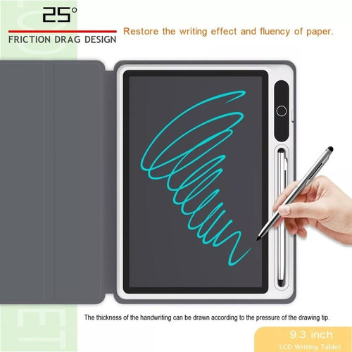 / Tableta De Escritura Lcd De 10 Pulgadas Con Cubierta