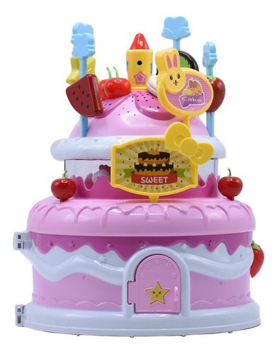 Playset Cumpleaños Luces Y Sonido Vdm Toys