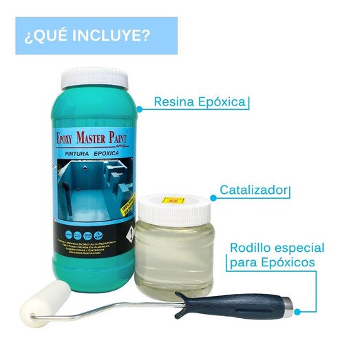 Pintura Para Alberca 1kg Larga Durabilidad