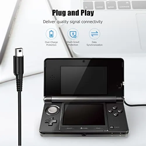 Pack De Cable Usb De 4 Pies Para Nintendo 3ds Y 2ds