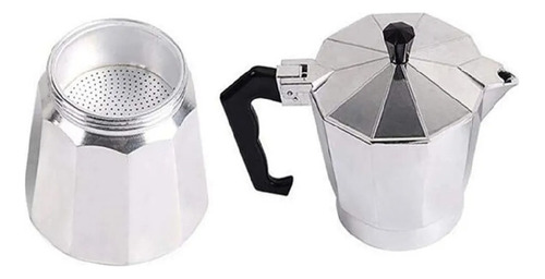 Cafetera Italiana 600ml Otten Moka 12 Tazas Express Plata