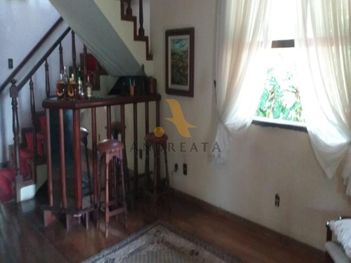 Imagem 8 de 30 de Venda - Alto Padrão - Condomínio Sta Lucia - Casa Duplex, 2frentes, 365m², Salão, 4qtos (2suítes), Piscina, Churrasqueira. Excelente Localização. 3vgs - Sqa1554i - 34732749