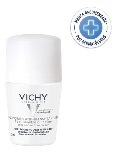 Desodorante Vichy Anti-transpirante 48h 50ml Aroma Aloe Vera