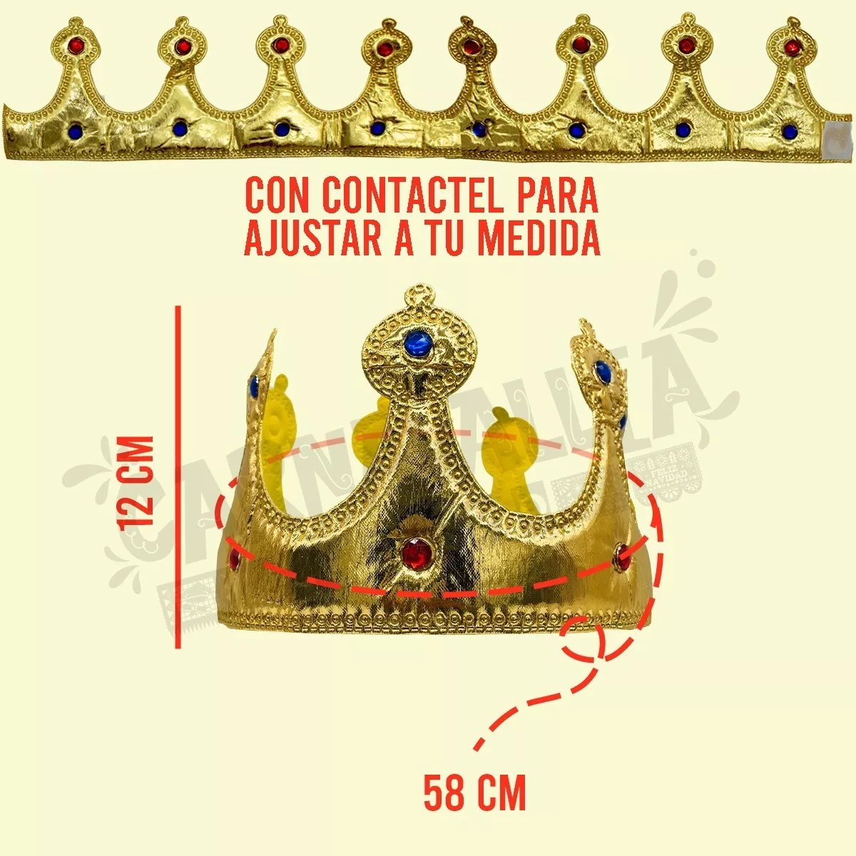 Segunda imagen para búsqueda de corona de rey y reina