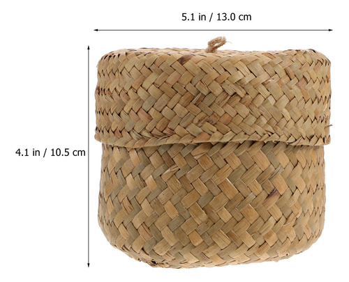 Cesta Pequeña Cesta De Flores Tejida A Mano, Cesta De Almace