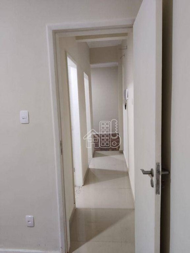 Apartamento Com 1 Dormitório À Venda, 56 M² Por R$ 220.000,00 - São Lourenço - Niterói/rj - Ap4293