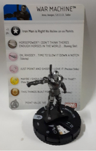 Heroclix War Machine #004 Captain America: Civil War  Marvel