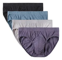 Comprar 4 Pack Boxer Trusas Ropa Interior Calzón Algodón\u002Felastano