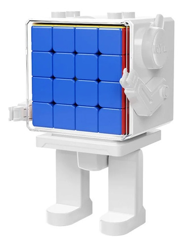 Cubo Rubik 4x4 Magnetico Moyu Meilong M + Base Robot Mfjs