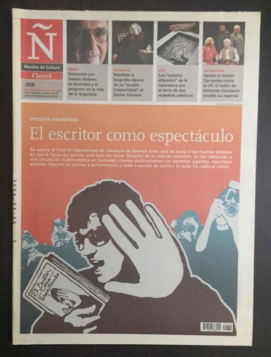 Revista De Cultura Ñ # 258 Botana-escritor Como Espectáculo