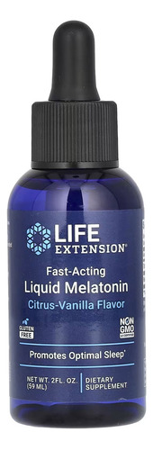Melato 3 mg 59 ml Vainilla - Life Extension - EE. UU.