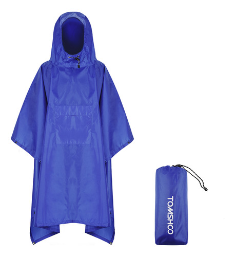 Chaqueta Tipo Poncho Al Aire Libre Para Hombre Y Con Abrigo