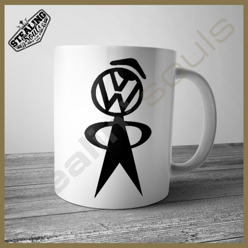 Taza Fierrera - Volkswagen #0497 | Gti / Kombi / Beetle / Vw