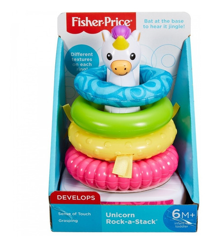 Fisher Price Aros De Unicornio Para Bebé Importado Eeuu