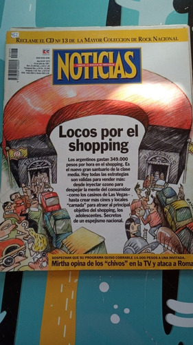 Revista Noticias Cabezas Yabran Legrand 19 7 1997 N1073