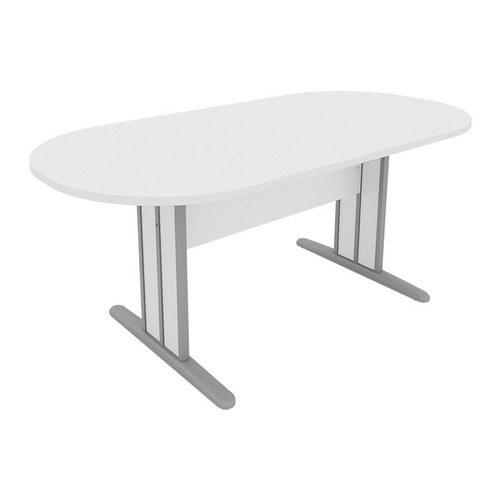 Mesa Escritório Sala Reunião Oval 18 Mm Oferta 2,00 X 0,90 M