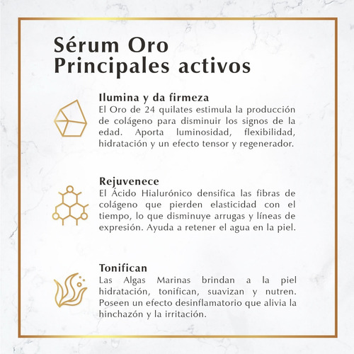 Imagen 8 de 10 de Cuidado Facial, Sérum Y Parches Oro, Bolsa Pouch De Regalo