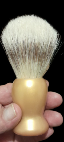 Brocha De Afeitar Shaving Brush Clásica, Mango De Madera