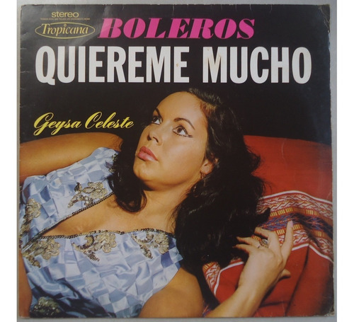 Lp Geysa Celeste 1973 Boleros Quierem Mucho, Disco De Vinil