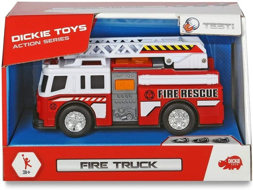 Camión De Bomberos Con Luces Y Sonidos - Dickie Toys