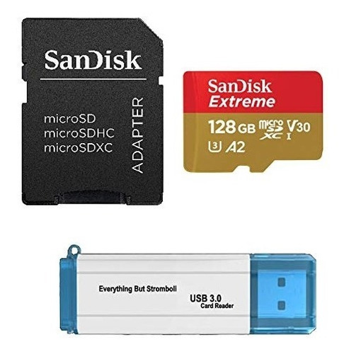 Sandisk 128gb Memoria Tarjeta Extreme Funciona Con Gopro Hé