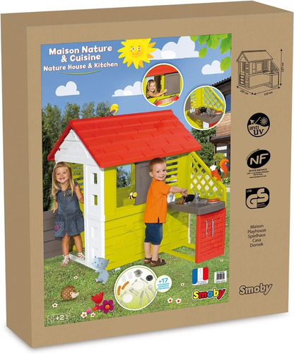 Casa Infantil Con Cocina Y Accesorios By Smoby Sellada (Usado)