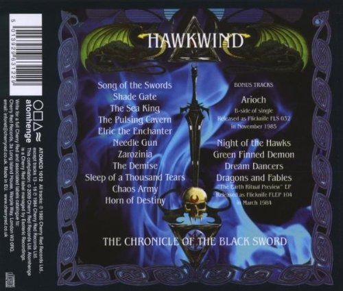 Hawkwind Chronicle Of The Black Sword With Bonus Tracks Expa