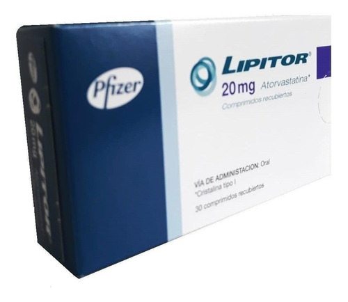 Lipitor 20 Mg 30 Comprimidos