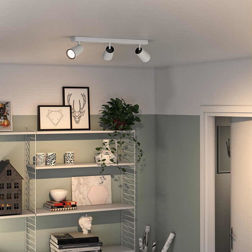 Imagen 5 de 6 de Aplique De Techo Philips Paisley Doble Blanco Gu10 Incluida
