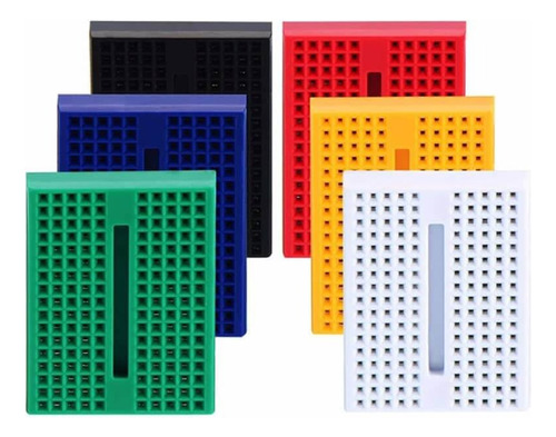 10 Piezas Mini Protoboard 170 Puntos Proto Arduino