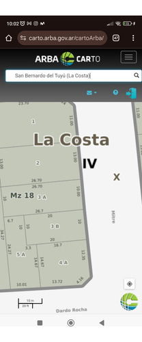Lote En Venta San Bernardo Norte Zona Playa Grande