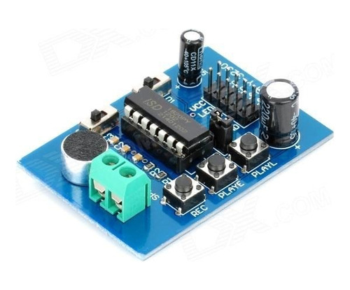 Arduino Grabador De Voz Isd1820 Con Parlante (100-347)