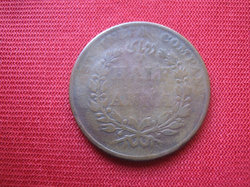 India Británica 1/2 Anna 1835